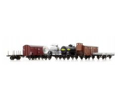 WB-771 - Set šesti vozů od bývalých železničních společností z Francie