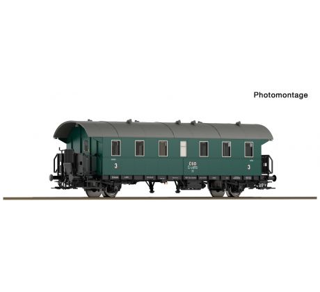 6280075 - Osobní vůz Bi (ex Ci-28 DRG) 2. třídy ČSD