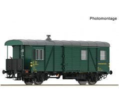 6690042 - 2-osý služební vůz pro nákladní vlaky typu Ds-k ČSD, DCC osvětlení