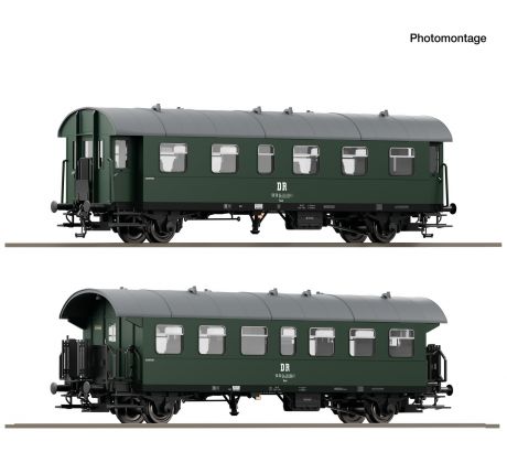 6280085 - Set dvou osobních reko vozů Baai DR „Reko-Donnerbüchsen“