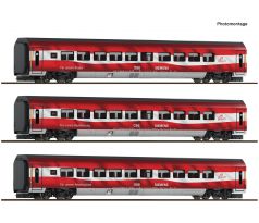 6280097 - 3-dílná sada Railjet „175 let železnic v Rakousku“ ÖBB
