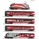 6290096 - 4-dílná sada Railjet „175 let železnic v Rakousku“ ÖBB