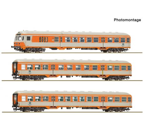 6290090 - 3-dílný set osobních vozů Citi-Bahn DB