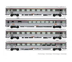 HJ4205 - 4-dílný set TEE „Jules Verne“ SNCF - set 2