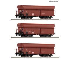 6600425 - 3-dílný set samovýsypných vozů Falls ČD
