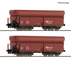 6600426 - 2-dílný set samovýsypných vozů Falls ČD Cargo