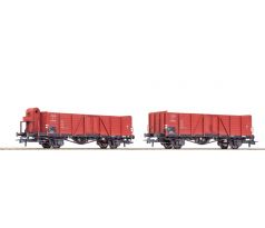 76103 - Dvoudílný set otevřených vozů Vtpr ČSD