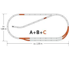 61102 - kolejový set GeoLine C