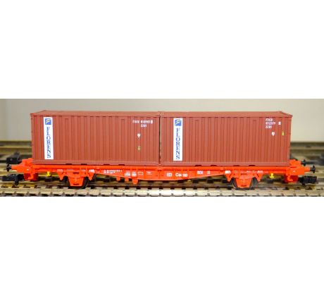 37516 - 2osý kontejnerový vůz, DB AG