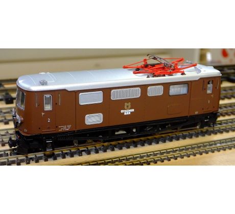 33229- Elektrická úzkorozchodná lokomotiva 1099.07 "E7" "Ötscherbär", NÖVOG