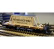 528502 - 4-osý plošinový vůz SSk se zásilkou Wiener Lokomotivfabrik, ÖBB