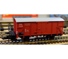 17137 - 2 osý uzavřený vůz Z 2-52788 ČSD