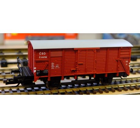 17137 - 2 osý uzavřený vůz Z 2-52788 ČSD